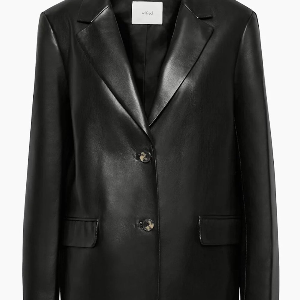 NWOT Aritzia Wilfred Memories Blazer in Black (ARCHIVE)